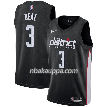 Washington Wizards Bradley Beal 3 2018-19 Nike City Edition Musta Pelipaidat Swingman - Miesten